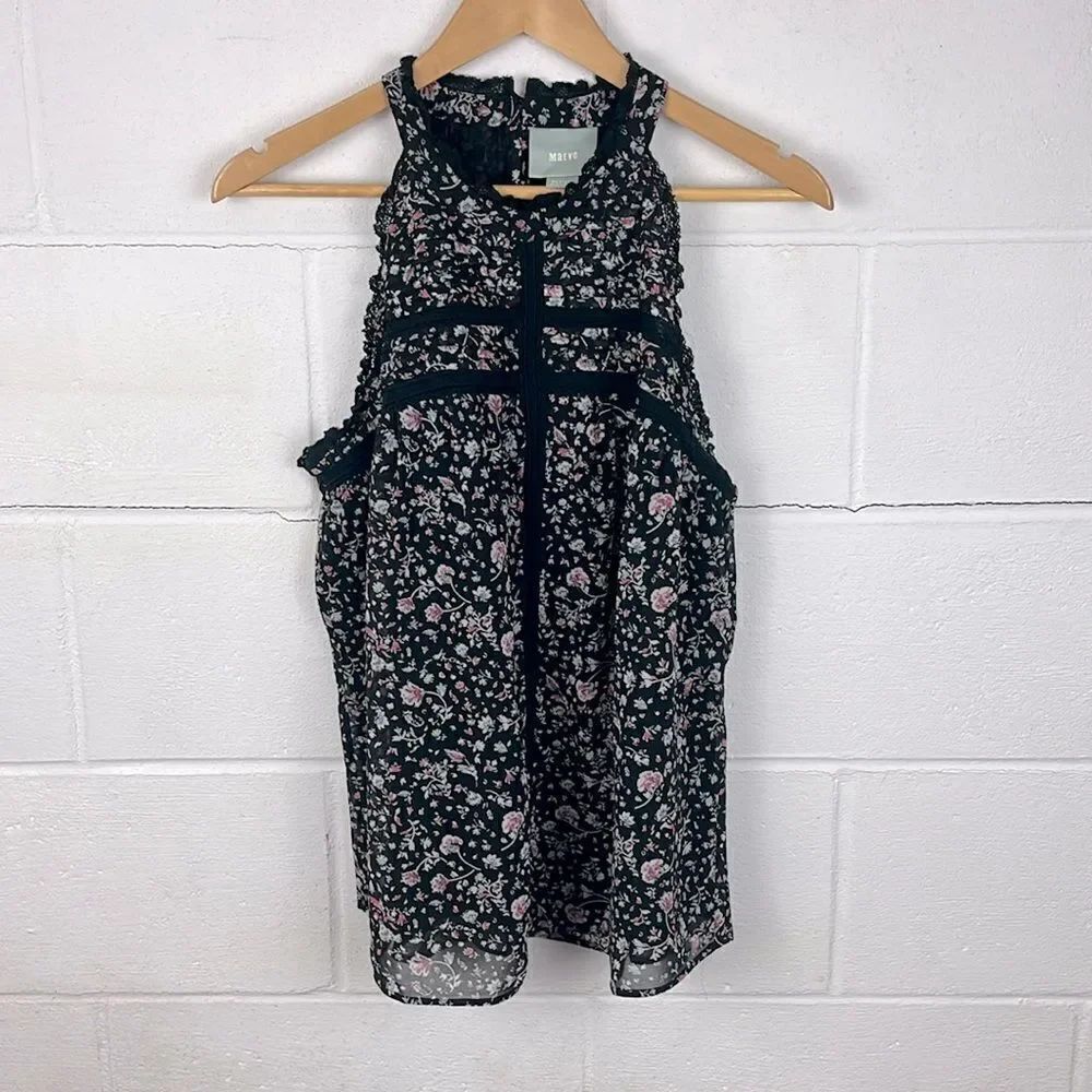 Anthropologie Maeve Ashely lace sleeveless top